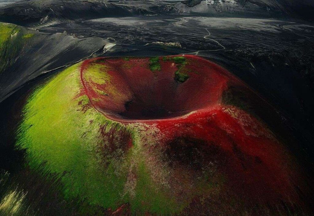 Rauðaskál - The Apple Crater in Iceland