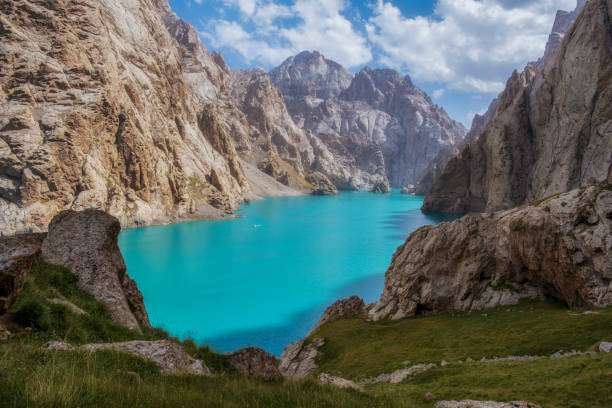 kel suu lake Kyrgyzstan